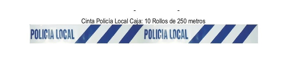 Cinta policia local